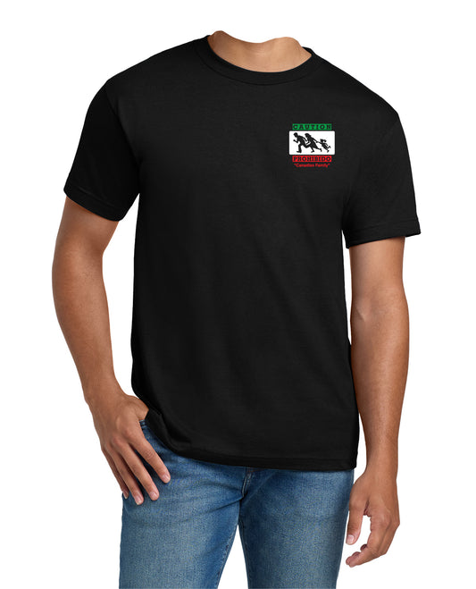 CLASSIC BLACK RAZA T-SHIRT